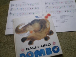Geschichten und Lieder mit bunten TRIOLA Noten - Dalli und Dombo -DDR Kinderbuch - Bild 1 von 1