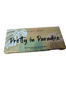 Violet Voss Pretty in Paradise All in One Face & Eye Shadow Palette 14.2 New Box - Picture 1 of 3