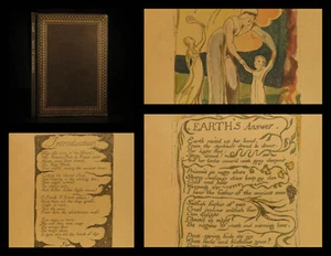 1927 William Blake Songs of Experience British Museum Poetry Color Illustrated - Picture 1 of 12