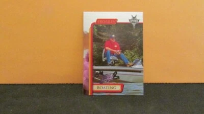 Dale Earnhardt Sr. 2002 PRESS PASS OPTIMA PROFILES "BOATING" Card #DE81 - Image 1 of 4