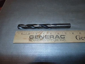 Broca giratoria de precisión 11/16" x 7,75" de longitud HS óxido negro - Imagen 1 de 4