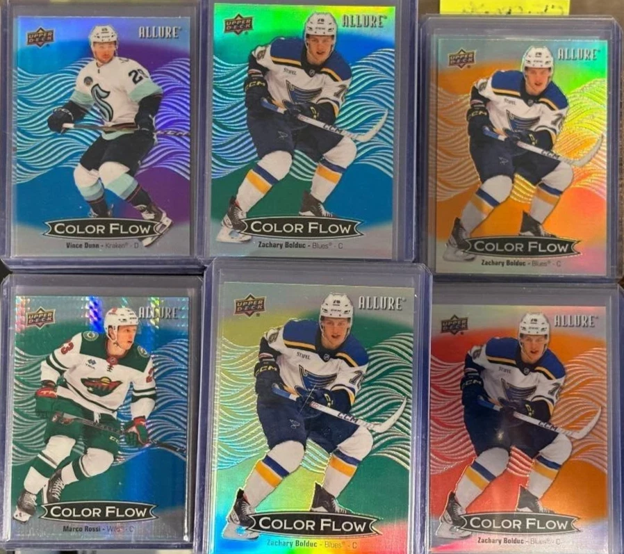 2024-25 Allure Hockey COLOR FLOW (COMPLETE YOUR SETS) All Colors-New Additions - Image 1 of 1