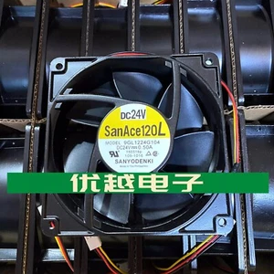 SANYO 9GL1224G104 12038 DC24V 0.5A 12CM 3-Pin Cooling Fan - Picture 1 of 2