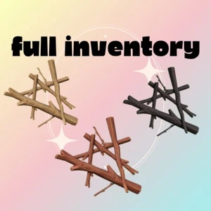 ✨Disney Dreamlight Valley✨Full Inventory Wood 3 Types 14 Full Stacks Each✨ - Picture 1 of 1