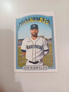 2021 Topps Heritage Jose Marmolejos Rookie Rc #658 Baseball MLB Mariners - Photo 1 sur 1