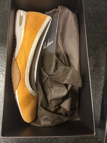 NIKE Nuovo con scatola Cole Haan Air Bria Perf Ballet albicocca scamosciata taglia 11 mai indossato