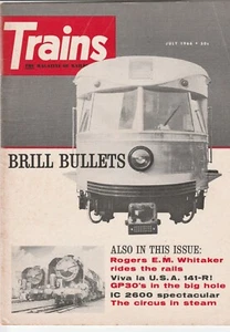 Züge Magazin Juli 1966 Brill Kugeln auf dem Cover - Bild 1 von 1