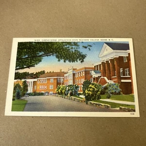 Campus Scene, Appalachian State Teachers’ College, Boone, NC Post Card - Picture 1 of 2