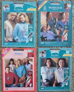 NEW! Lot of 4 Tulip ColorPoint PaintStitching Iron-On Transfer Pattern Books C - Picture 1 of 4