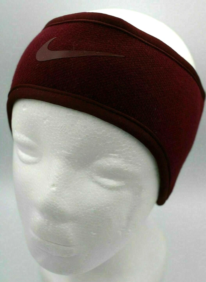 Nike Fleece Wide Headband Dark BeetRoot/Black Adult Unisex