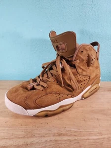Nike Air Jordan 6 Retro Wheat 2017 384664-705 Brown White Tan Size 9 - Picture 1 of 10