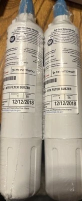 2  pack Sub-Zero 4204490 Refrigerator Water Filter - White New/Sealed - Image 1 of 4