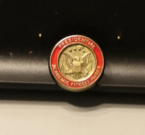 Vintage Presidential Academic Fitness Award Pin, Education Awards Program   AG - Picture 1 of 4