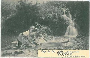 31321 - Postal vintage SUIZA SUIZA - País de Gex, Ginebra 1906 - Imagen 1 de 1