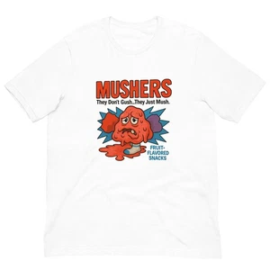 Mushers Gushers Retro Parodia Unisex Camiseta - Imagen 1 de 4