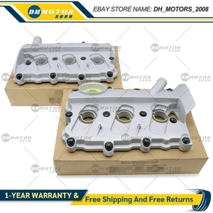 OEM 2PCS Engine Valve Covers 06E103471G 06E103472L For Audi A6 A4 2.4 3.2L - Picture 1 of 5