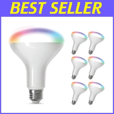Tunable White & Color Changing BR30 LED Smart Bulbs – 650 Lumens Efficiency Pack - Image 1 of 4
