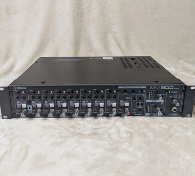 Yamaha MV800 8-Channel Analog Rack Mount Mixer from JAPAN TESTED - Image 1 of 4