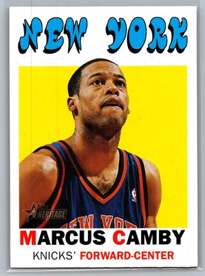 2000-01 Topps Heritage Marcus Camby #186 New York Knicks - Image 1 of 2