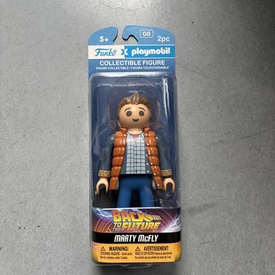 Figurine FUNKO PLAYMOBIL MARTY MCFLY BACK TO THE FUTURE NEUVE - Photo 1/2