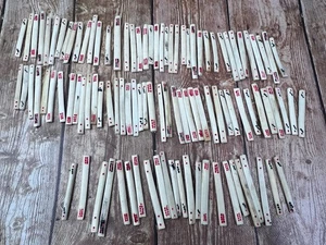 SELTENER ANTIKER DOMINO IN KNOCHEN 103 Teile und Stücke - Bild 1 von 9