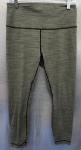 Lululemon Leggings Sz 12 Space Sage Wunder Under High-Rise Tight 25" Luxtreme - Picture 1 of 8
