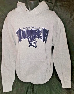 Duke Blue Devils Gray Hoodie Men's XL Pullover Sweatshirt Fruit of the Loom BEST - Picture 1 of 9