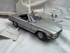 1/24 FRANKLIN COMO NUEVO Mercedes Benz 450SL Convertible Plateado - Imagen 1 de 15