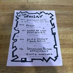 Volador de exhibición original de colección Lee Vings Army Prong Stanford Prison Exp @ Whisky - Imagen 1 de 7