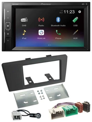 Pioneer DAB MP3 2DIN Bluetooth USB Autoradio für Volvo S60 S70 C70 V70 00-03 - Bild 1 von 4