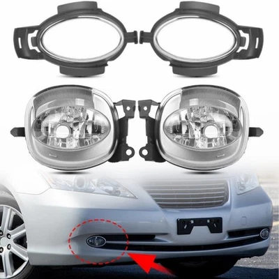 Front Bumper Driving Fog Lights Bezel Bracket For Lexus ES350 ES240 2007-2009 - Image 1 of 4