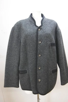 C&A Canda dicke Walkjacke neuwertig Trachtenjacke anthrazit untersetzte Gr.54/27 - Bild 1 von 4