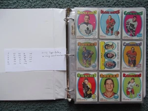 TOPPS HOCKEY NEAR COMPLETE SET LOTS-1971-72(103/132) 1980-81(175/264) w/STARS,RC - Picture 1 of 23