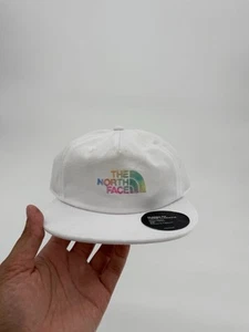 The North Face SnapBack Hat Cap White Women’s One Size New - Picture 1 of 11