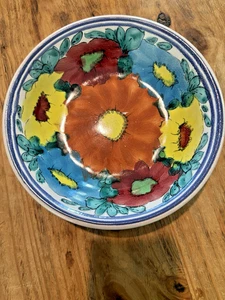 Juan Guerrero Dolores Plate Made In Mexico Hand Painted 7.25" Diameter - Picture 1 of 4