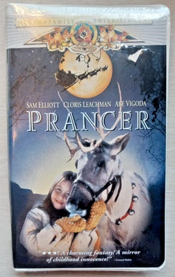 Prancer (VHS, Sam Elliott) Factory Sealed Brand New, Christmas Classic Video MGM - Image 1 of 4