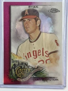 Topps 2022 cromo Allen & Ginter 93 Nolan Ryan púrpura/199 - Imagen 1 de 2