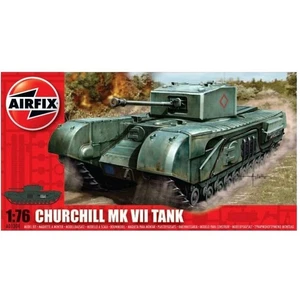 Airfix 1/76 Churchill Mk VII Tank Modell Kit Kunststoff - Picture 1 of 1