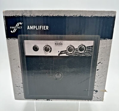 First Act Guitar Amplifier MA104 Brand New Open Box Variable Gain Practice Amp - Image 1 of 4