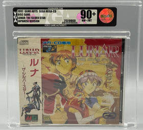 Lunar The Silver Star Sega MEGA CD JP Version Sealed New VGA 90+ NM+ Graded
