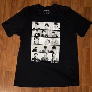 Camiseta Jonas Brothers Five Albums One Night para hombre talla XL - Imagen 1 de 7