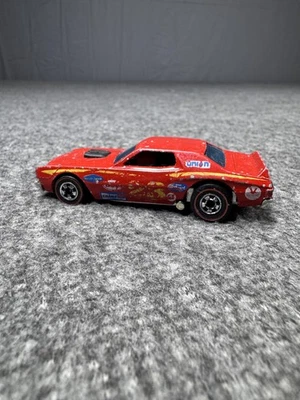 Coche de carreras vintage Hot Wheels línea roja Torino Stocker tRed diecast 1974 Hong Kong Foto 1 de 4