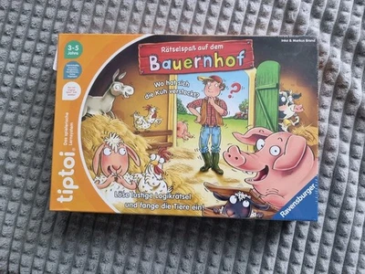 Ravensburger tiptoi Spiel 00125 Rätselspaß auf dem Bauernhof - Lernspiel ab 3  - Bild 1 von 2