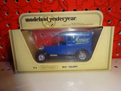 Matchbox Lesney Models of Yesteryear 1927 Talbot die cast Truck Menier Chocolat - Image 1 of 4