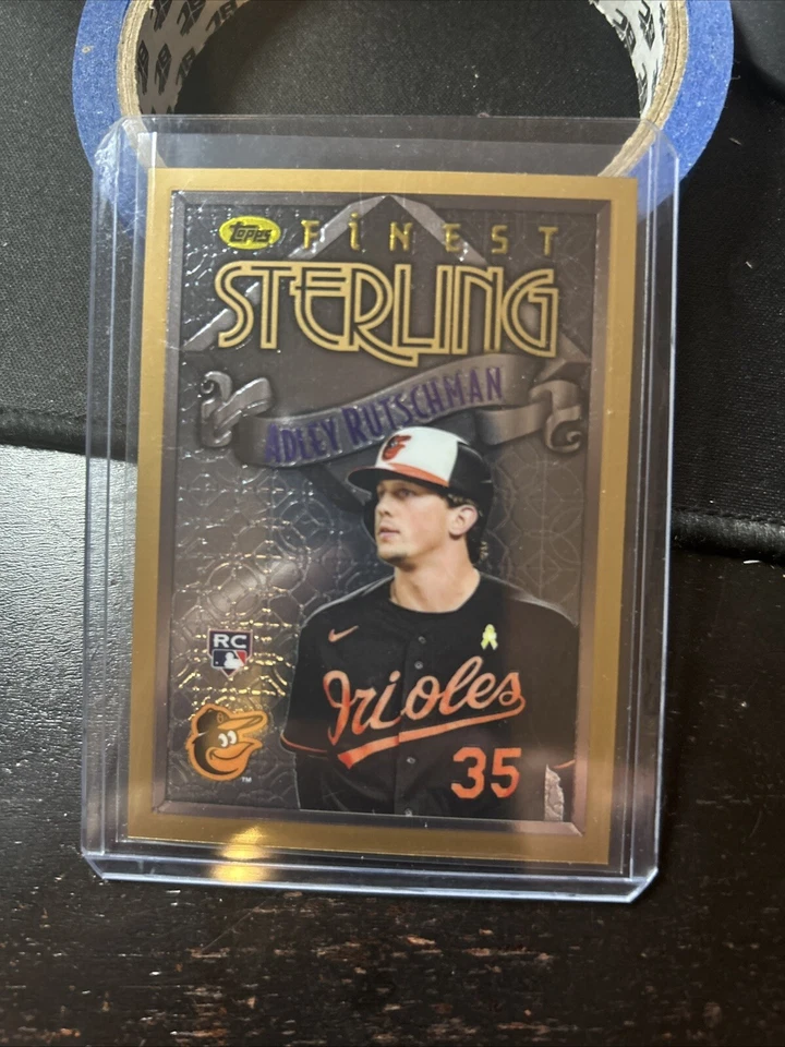 2023 Topps Finest Flashbacks - Finest Sterling #16 Adley Rutschman (RC) BB - Image 1 of 1
