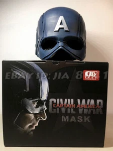 IN STOCK Cattoys 1:1 Captain America WEARABLE Helmet Replica Prop New - Picture 1 of 11