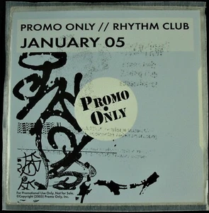 PROMO ONLY "RHYTHM CLUB JANUARY 2005" DJ PROMO CD COMPILATION 12 TRACKS *NEW* - Picture 1 of 3