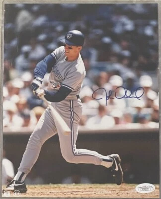 Foto autografiada firmada por JSA John Olerud 8x10 Toronto Blue Jays Foto 1 de 3