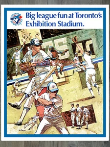 MLB 1977 Toronto Blue Jays Kunstdruck Poster REPRINT Farbe 8 x 10 Foto Bild - Bild 1 von 1