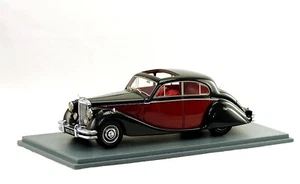 1:43 NEO Scale Models NEO43950 Jaguar Mk V 4-door Saloon RHD black & maroon MIB - Picture 1 of 5